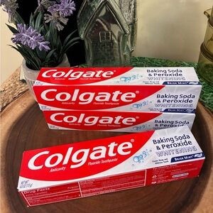 Colgate Baking Soda & Peroxide Whitening Toothpaste (set of 3)
